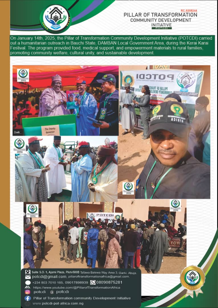 Pillar of Transformation Dambam Bauchi State (1)