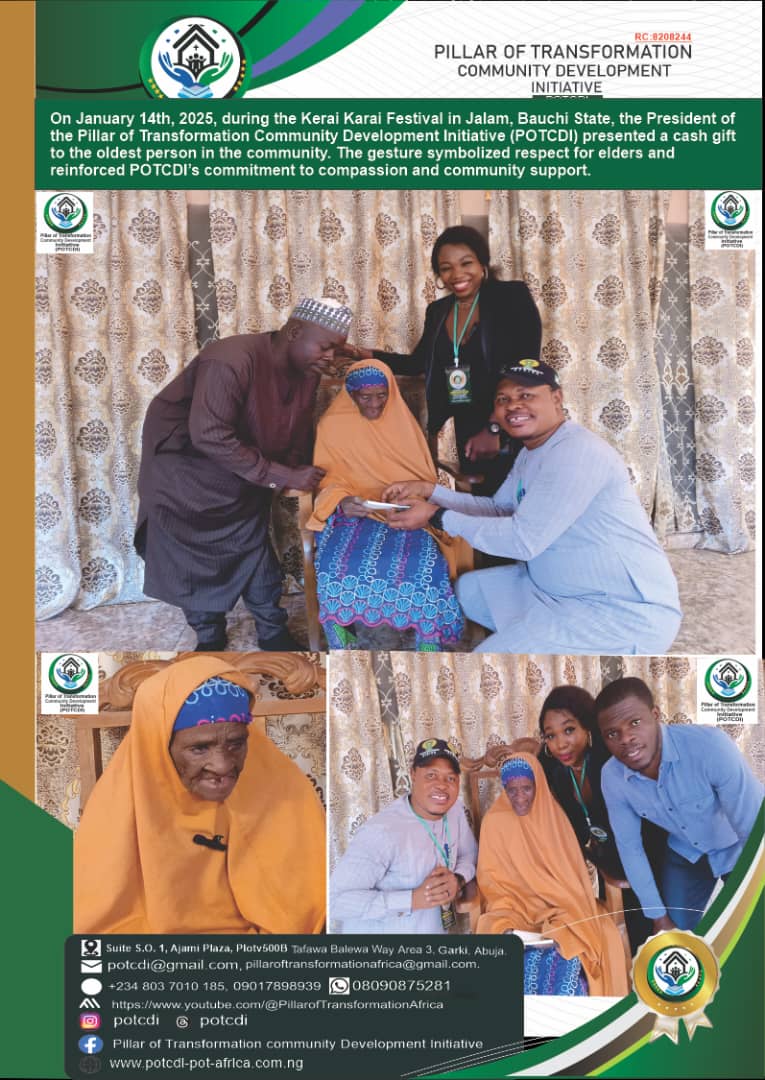 Pillar of Transformation Dambam Bauchi State (2)