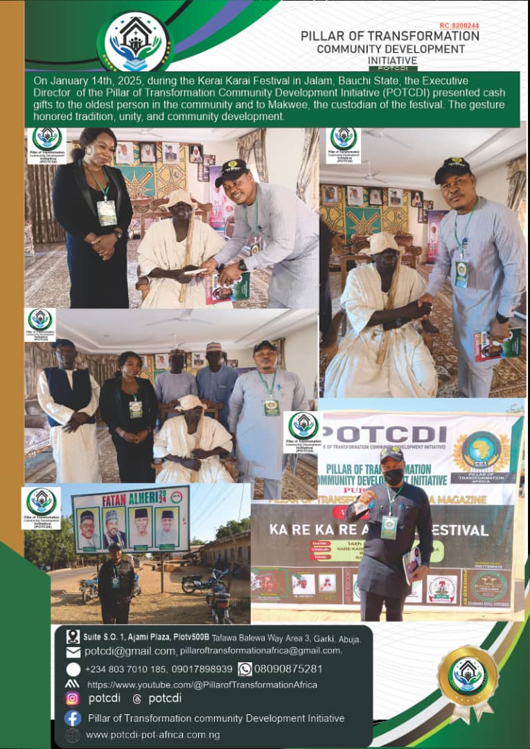 Pillar of Transformation Dambam Bauchi State (4)